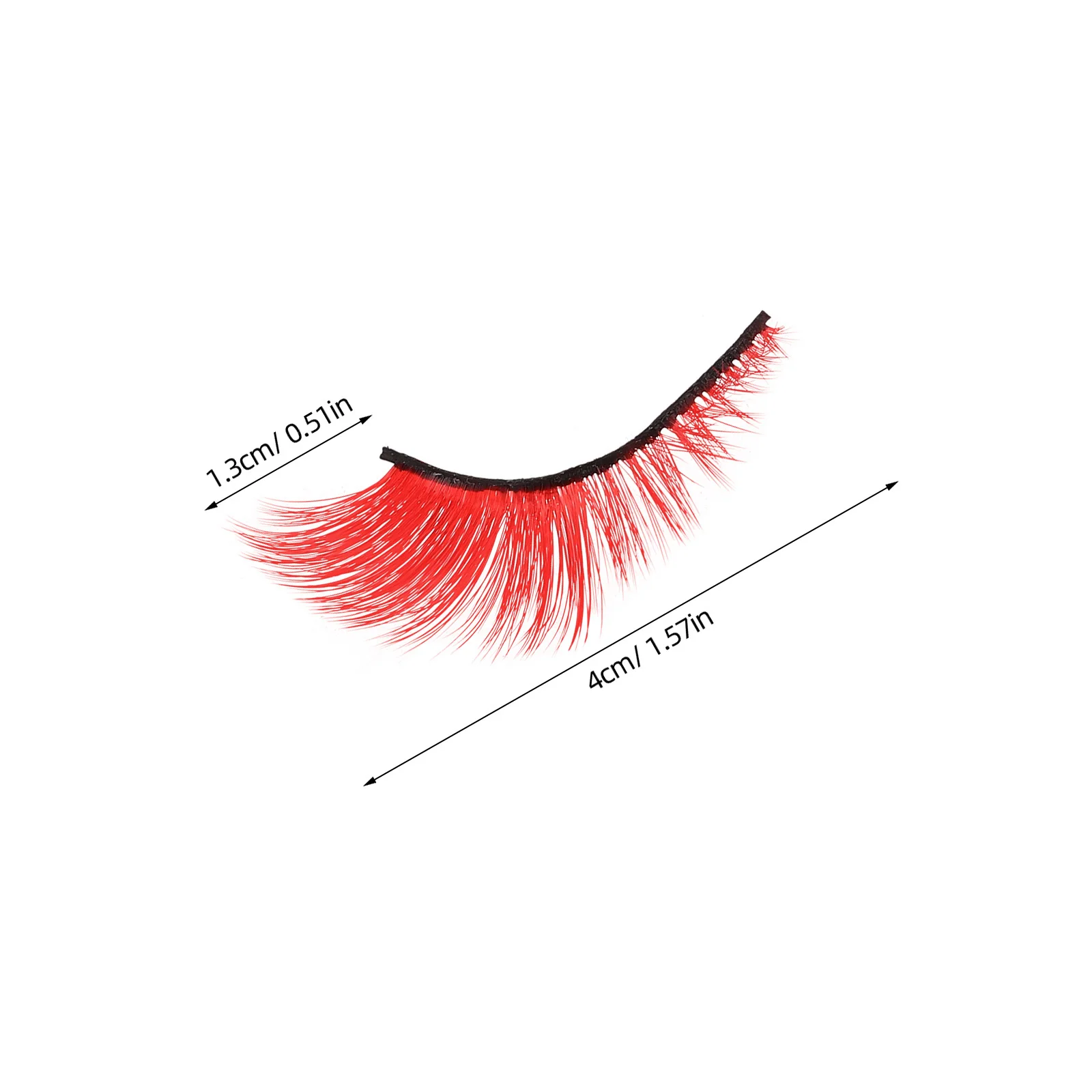 5 pares de pestañas postizas de Manga de colores, pestañas postizas cortas de aspecto Natural, pestañas postizas de hadas rizadas para Cosplay, accesorios de maquillaje para fiesta de Halloween