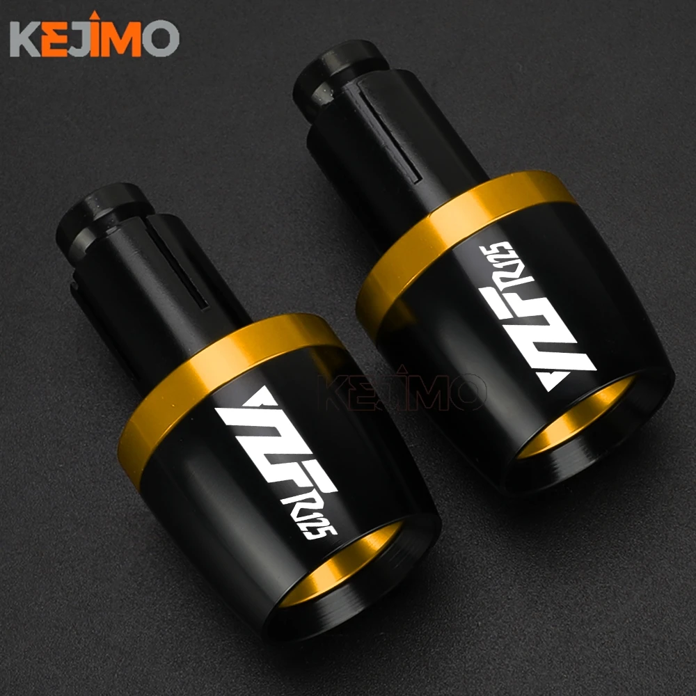Accessori moto Manubrio Grip Estremità Spina Cursore Copertura Per Yamaha YZF R125 R 125 YZF-R125 2008-2024 2023 2022 2013 2021 20