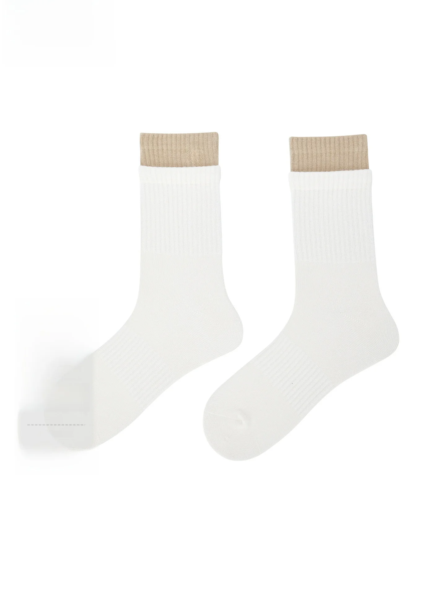 ファッショナブルなカラーブロックソックス-peacebird-春-2026-新作高品質快適ストッキング-a3ygg457-春夏