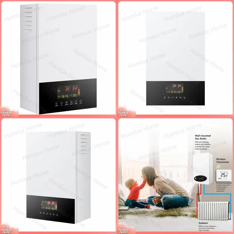 18KW Stainless Steel Induction Combi Heating Boiler Shower Water Heater for Home Use Instant Hot Water System