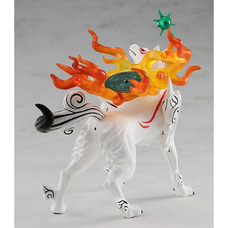 Good Smile Genuine POP UP PARADE Okami Anime Figure Amaterasu Action Toys for Boys Girls Kids Christmas Gift Collectible Model