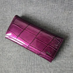 Annmouler Brand New Wallet for women Large Capacity Cow Leather Purse Functional Card Holder Cowhide Female Purse Female Clutch