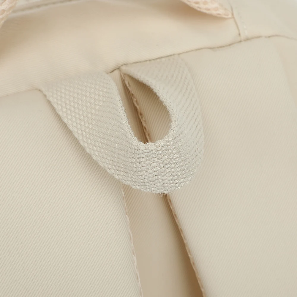 College-Student Rucksack wasserdichte Leinwand solide Bücher Tasche Männer Frauen einfache Reise Rucksäcke Schuljunge Mädchen 16-Zoll-Laptoptaschen – Detail 8