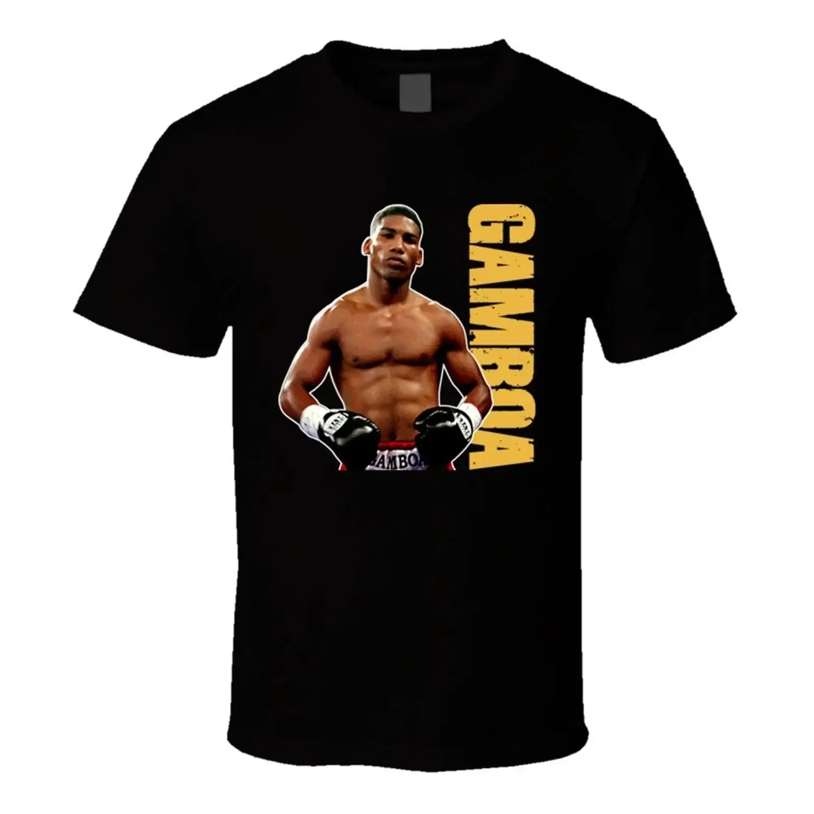 Yuriorkis Gamboa Boxer T Shirt vintage Washed Versatile Stretched homme Unisex Comfortable Breathable fashion Casual Slightly