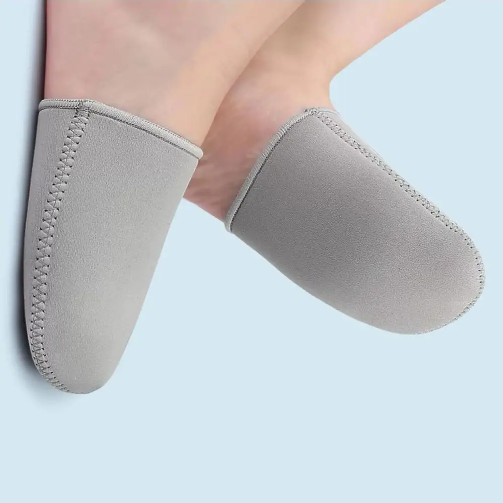 

1 Pair Toe Warmers Windproof Coldproof Neoprene Toe Warmers Winter Thermal Foot Caps Socks For Cycling Running Hiking Toe Socks