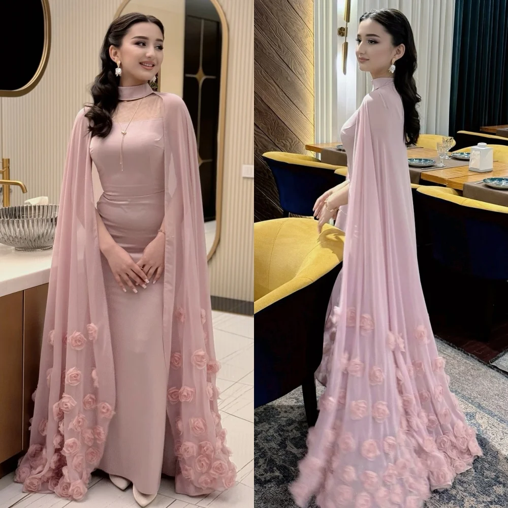

Customized Intricate Fashion Chiffon Pleat Handmade Flower Pleat Straight Strapless Long Dresses Bespoke Occasion Dresses Sexy