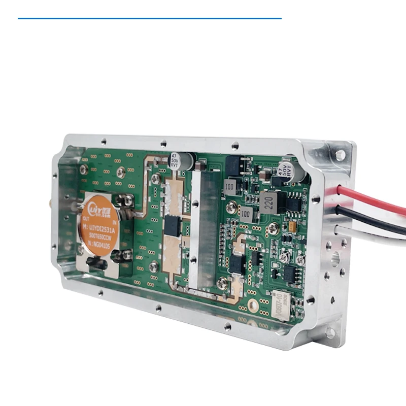 

5725-5850MHz 5.8G 100W GaN Module UAV module FPV signal module 900-1000MHZz RF Signal Sweep RF module