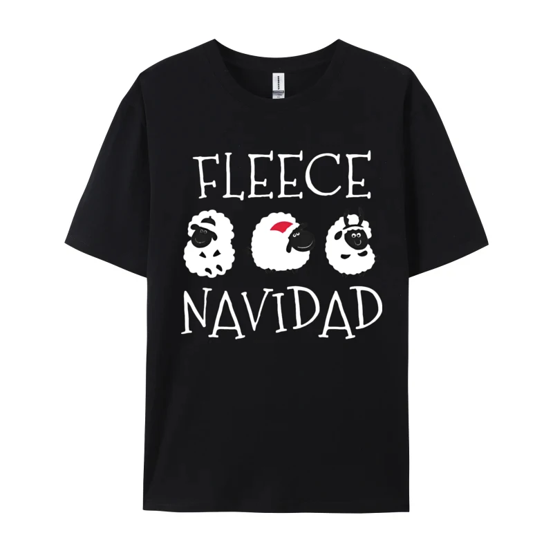 

Christmas Top Fleece Navidad Vintage Print T-Shirt Men Cotton Tops Tees Male Fashion Camiseta Clothing Camisas