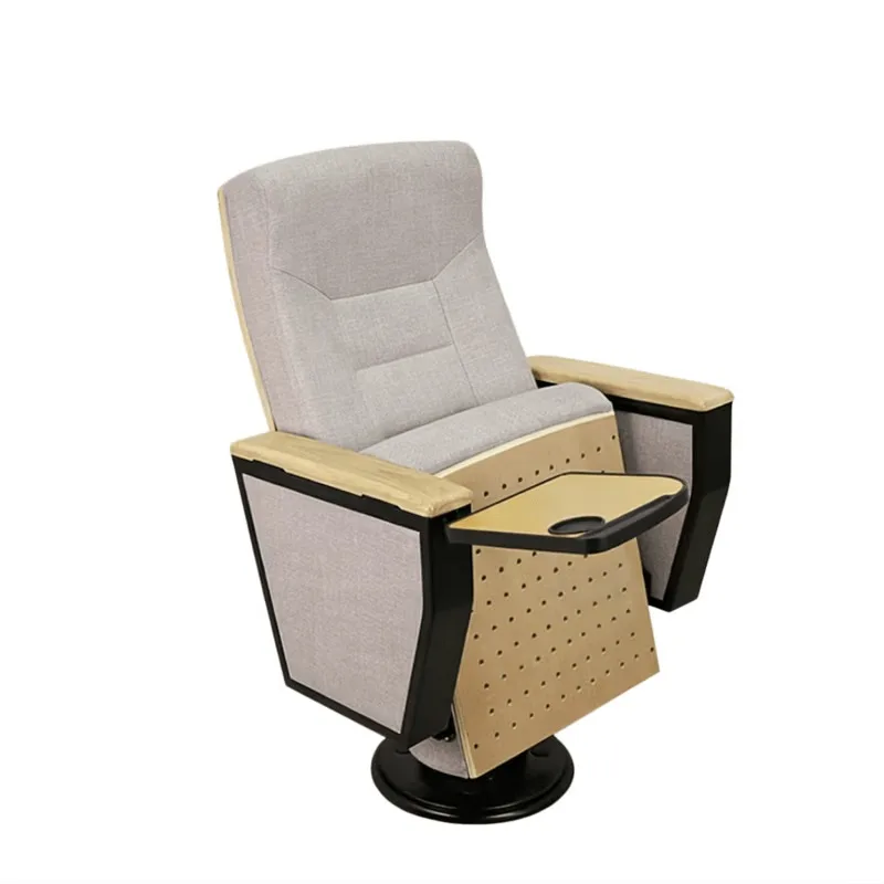 High-end auditorium chairs, theater chairs, opera hall lecture hall, row chairs, wooden shell fixed ventilation feet Type C