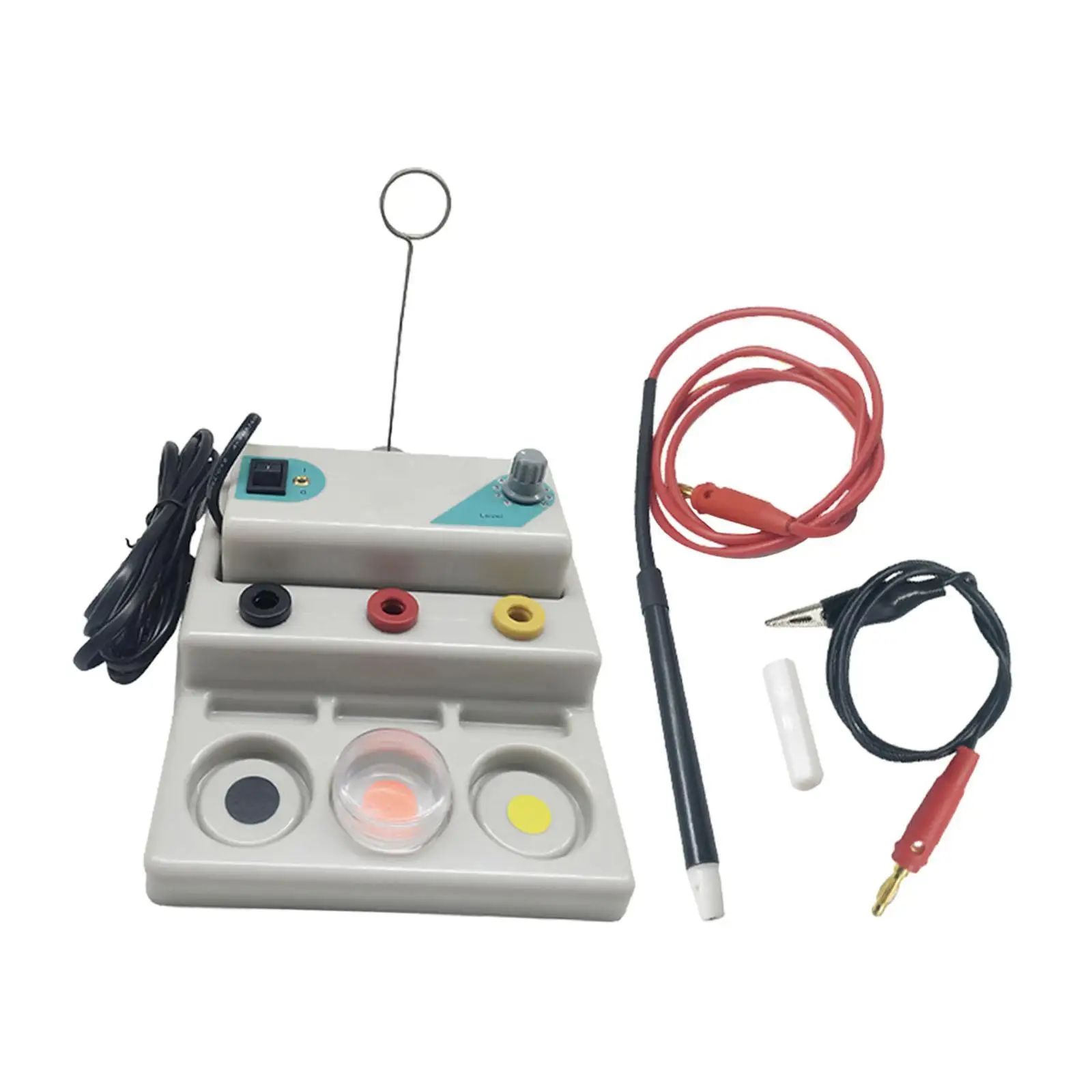 Silver Gold Plating Machine Gold Plating Kit Portable Supplies Gold Plating Pen Electroplating Processing Tool for Necklaces