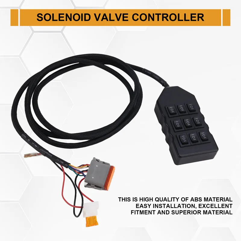 9 Button Handle Solenoid Valve Controller 8-Corner Solenoid Valve Remote Controller For SMV-02 AA-VU8