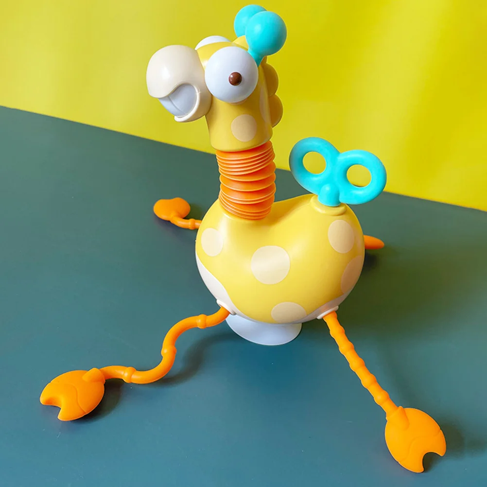 

Pull String Giraffe Educational Baby Gift Sensory Early Learning Interactive Infant Hand Coordination Development Activity