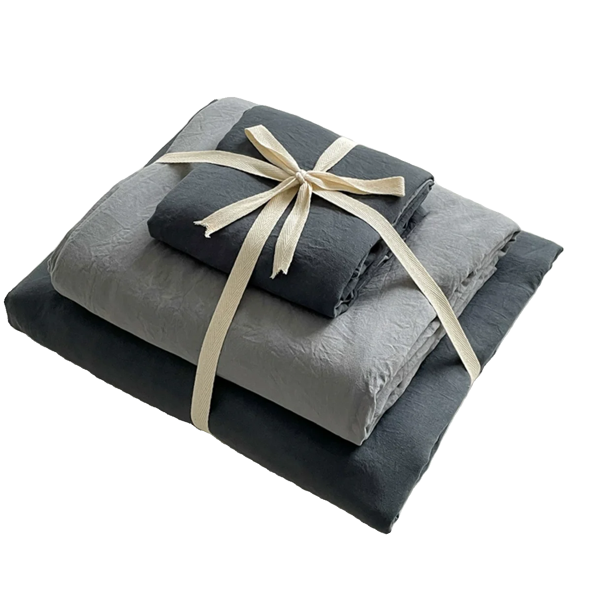

4pcs 100% Cotton 60pcs Bedding Solid Color Duvet Cover 150x200 180x220 220x240 Duvet Cover Summer Autumn