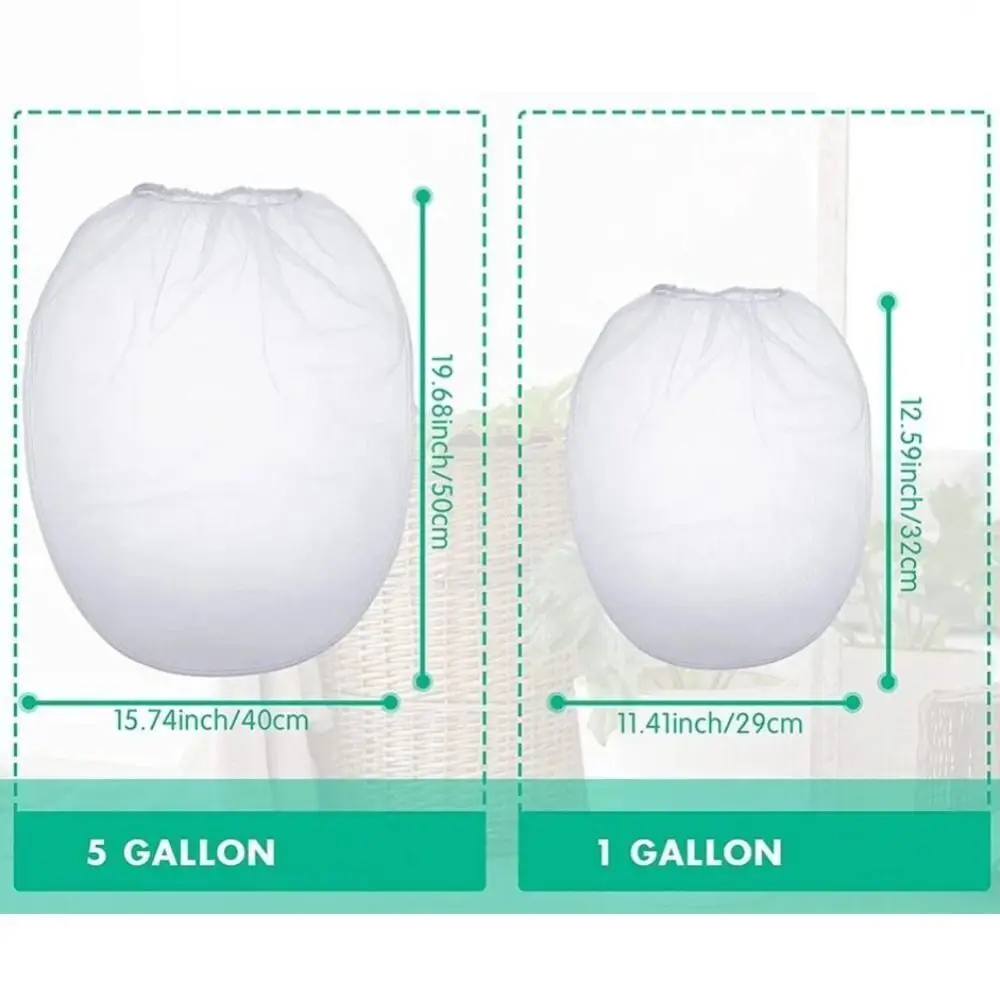 أكياس مصفاة طلاء شبكية دقيقة ، مريحة ، فتحة علوية ، شاشة طلاء بيضاء ، حاوية شبكية ، ديكور منزلي ، كيس فلتر ، 5.
