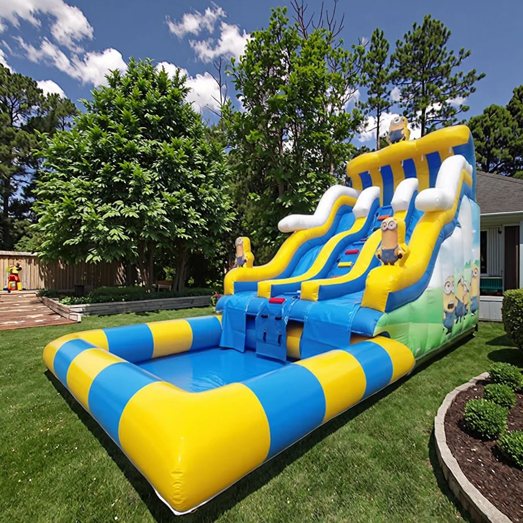 

Wholesale Inexpensive Water Slides Toy Animal Water Slide Inflatable for Kids