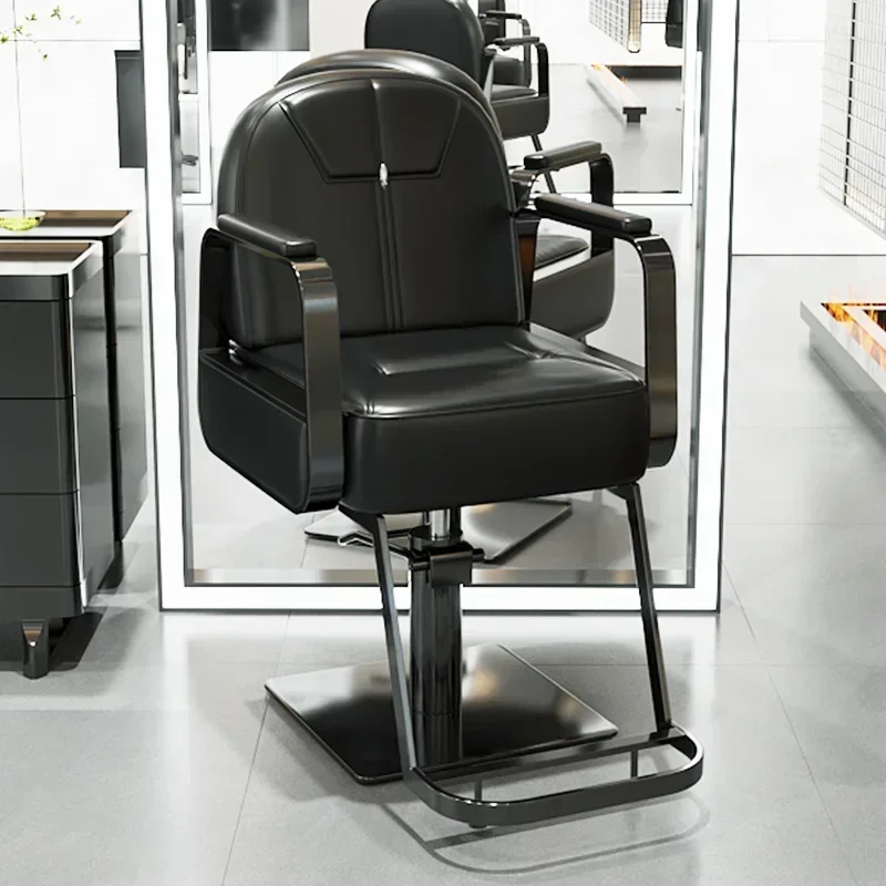 

Makeup Professional Barber Chair Luxury Barbershop Shampoo Beauty Chair Salon Swivel Bancada Para Barbearia Commercial Furniture