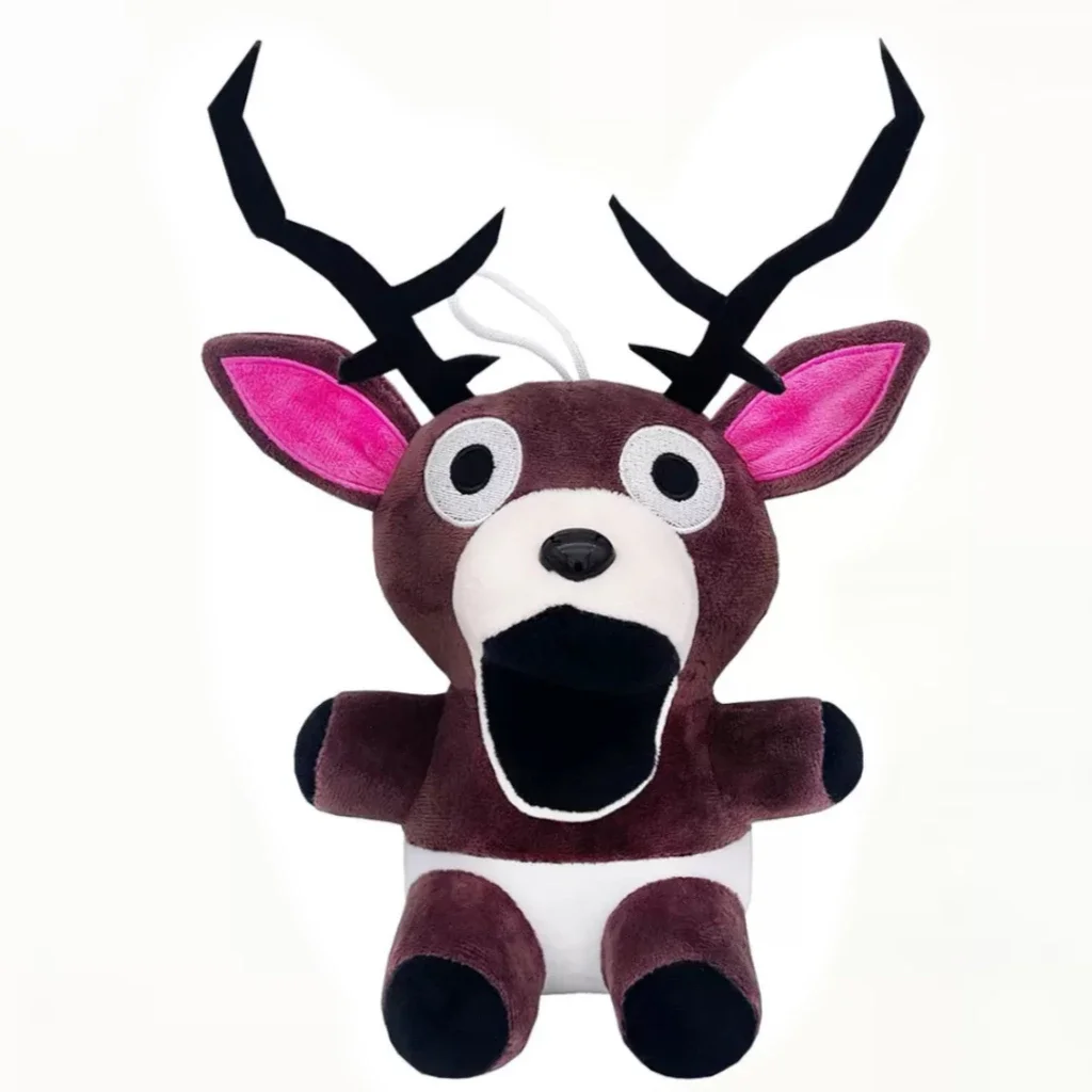 Forest Survival 99 Nights Brown Elk Deer White Owl Plush Doll Stuffed Animal Soft Pillow Kids Gift Game Merchandise image 6