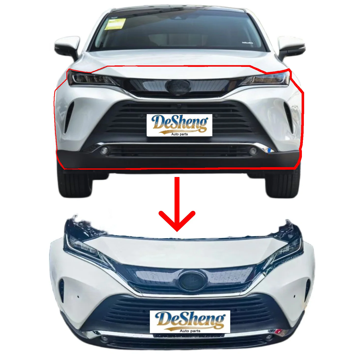 

High-quality,low-cost Parts for Harrier Body Panels,front Bumper,headlight Grille,radiator Shutters-durable and Reliable.