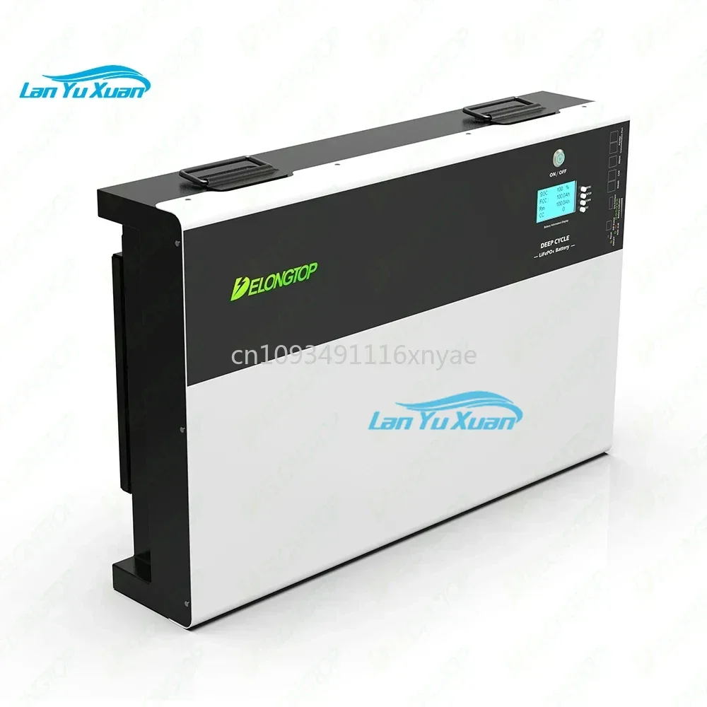 لنظام الطاقة الشمسية للاستخدام المنزلي على الحائط 48 فولت 51.2 فولت 200 أمبير 10 كيلو وات في الساعة Lifepo4 بطارية ليثيوم أيون #4