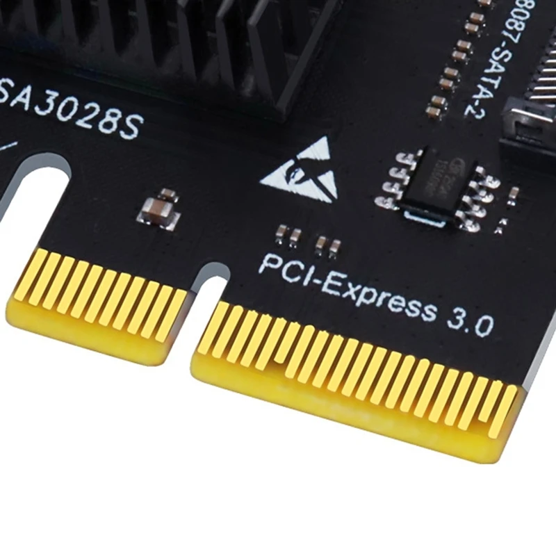 PCIe to SFF8087 Mini 8-Port Adapter Expansion Card PCIe3.0 to SFF 8087 SFF-8087 SATA3.0 ASM1166 Chip Dropship