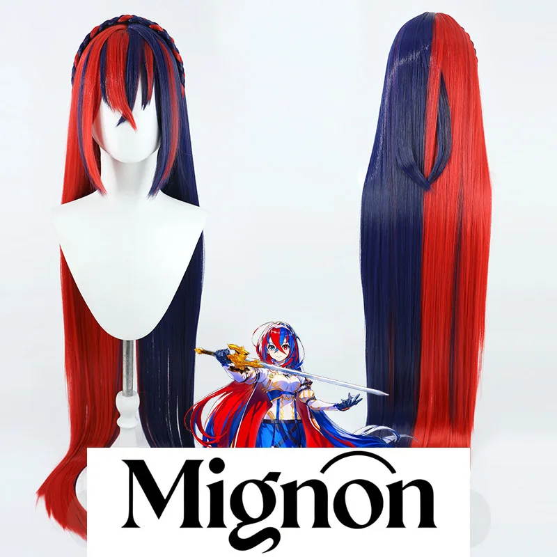 

Fire Emblem Engage Lumera cosplay wig two-tone long hair Halloween gift