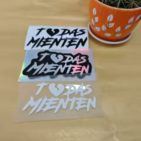 TODAS MIENTEN Funny Motorcycle Stickers Waterproof DIY Motorbike Side Panels Fuel Tank Fairing Scooter Decals Decor