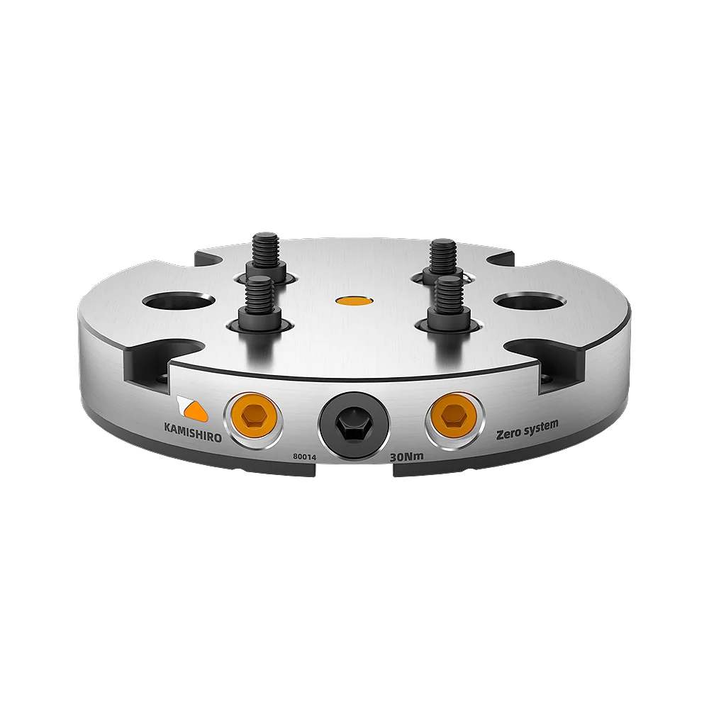CNC Workholding Zero Point System Adapter For Self Centering Vise Quick Point 52mm Milling Machine Tool Accessories Kamishiro