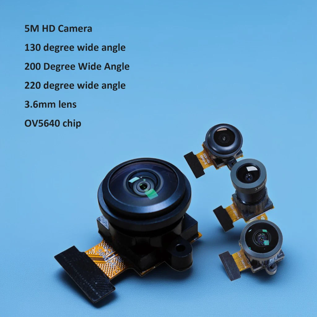 OV5640 Camera Module Wide Angle Lens Distortion-free Camera  5Megapixel MIPI/DVP Interface for STM32/K210 Microcontroller