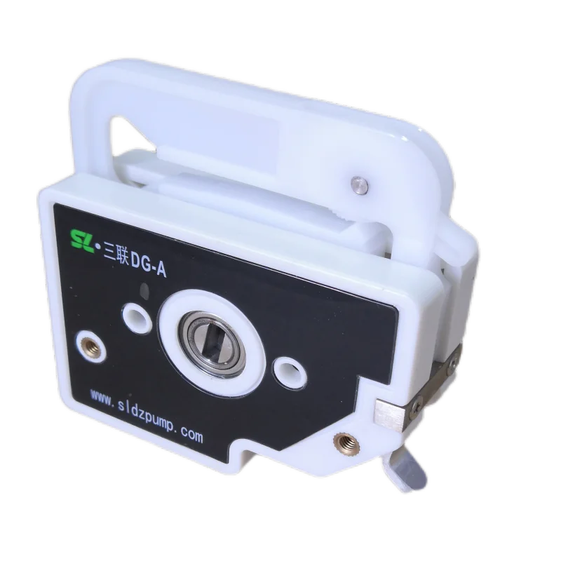 Peristaltic pump head, multi-channel DG series small metering pump head with high precision micro flow, MAX50ml/min