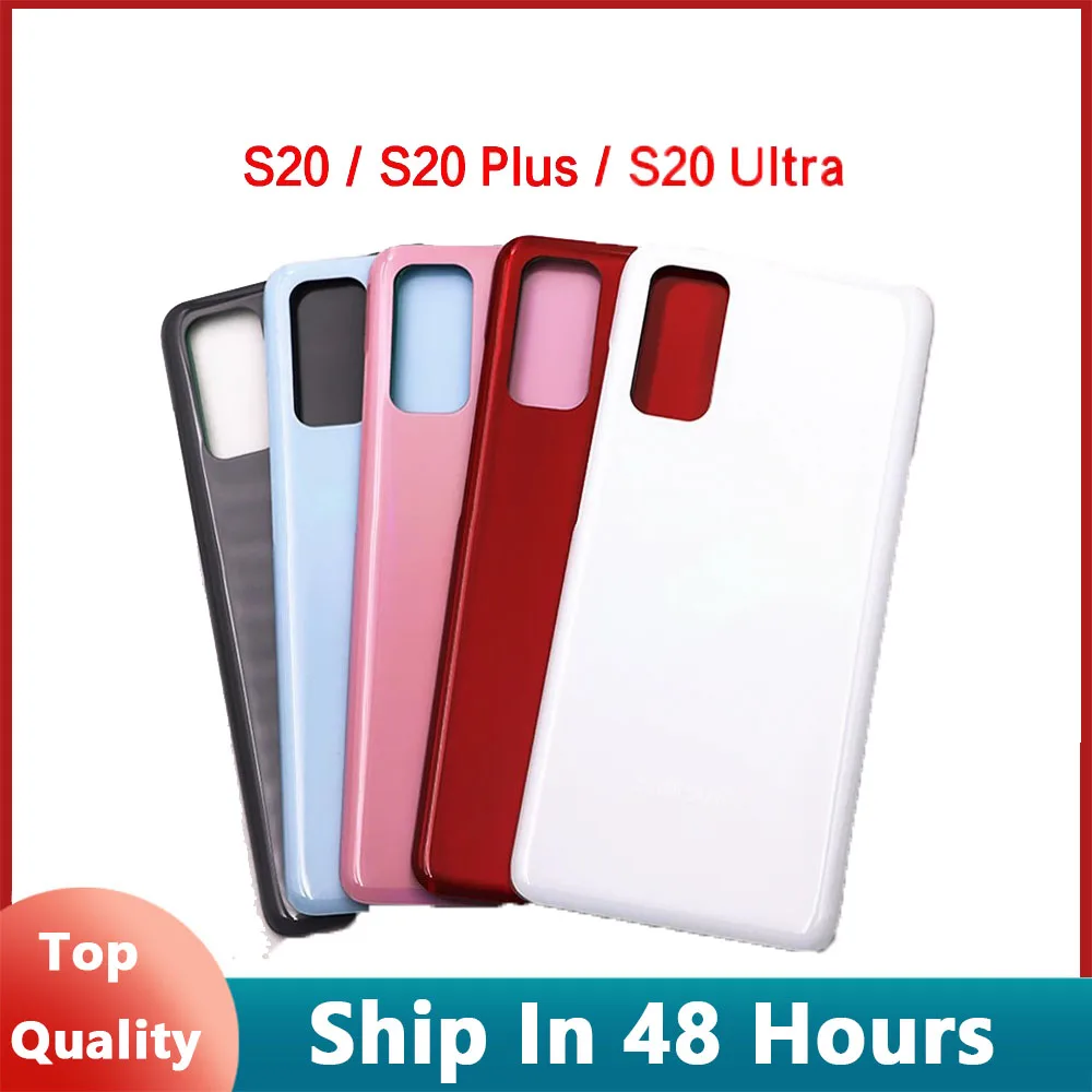 

Battery Back Cover For Samsung Galaxy S20 / S20 Plus / S20 Ultra G980 Rear Door 3D Glass Panel Housing Case Adhesive Replace