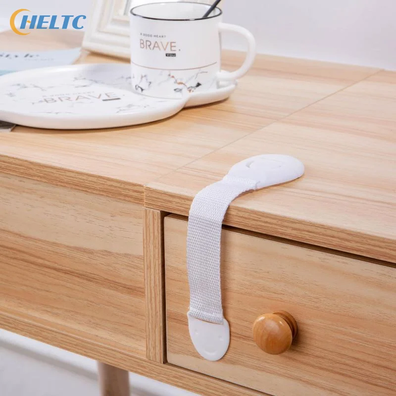 1/5/10 قطعة أقفال سلامة الطفل مزلاج درج حزام قفل حماية أمن الطفل درج قفل خزانة الباب قفل باب أمان للأطفال