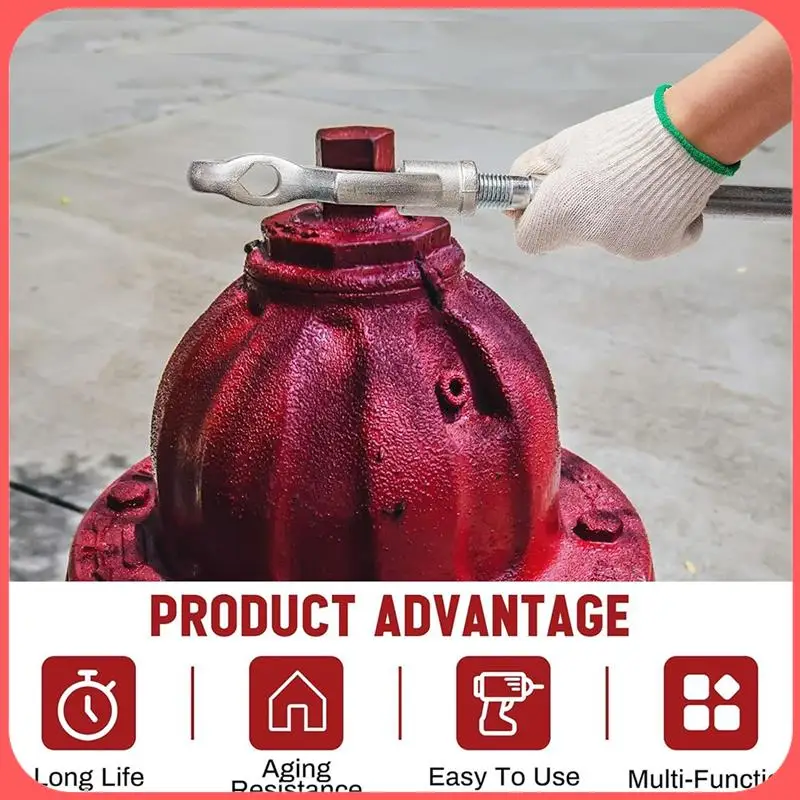

A76I-Adjustable Fire Hydrant Wrench,1-1/2Inch To 3Inch 20Inch Hydrant Wrench For Tightening Fire Nuts