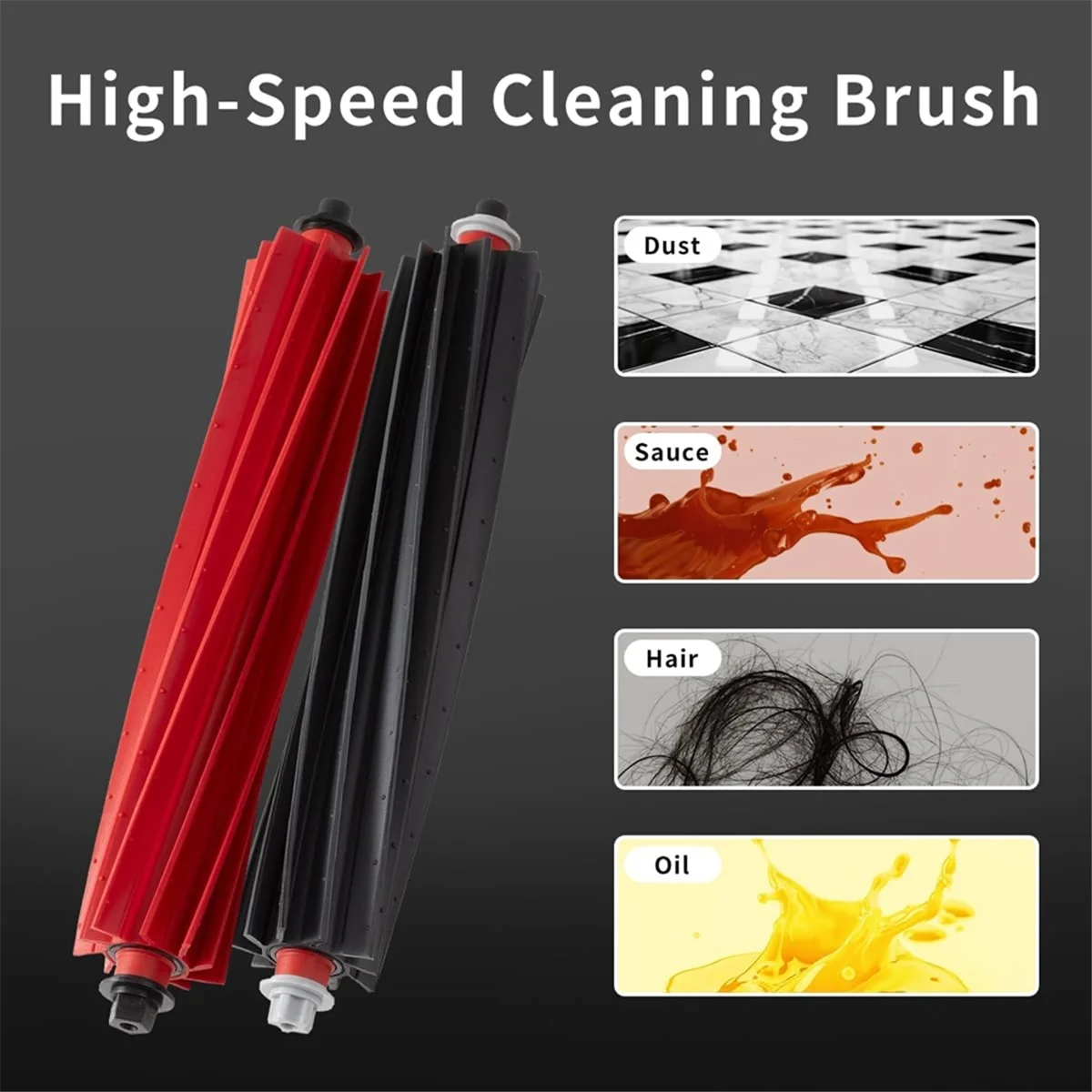 Hot Accessories Kit for S8 / S8 Plus/ S8 Pro Ultra Vacuum Cleaner Parts Main Side Brush Filters Mop Pad Dust Bags