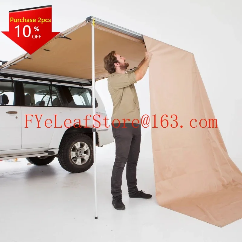 

Outdoor Car Side Tent Side Shade Cloth Cross Arm Cloth House Yarn Network House Tent Floor Mat Accessories Excluding The Roof