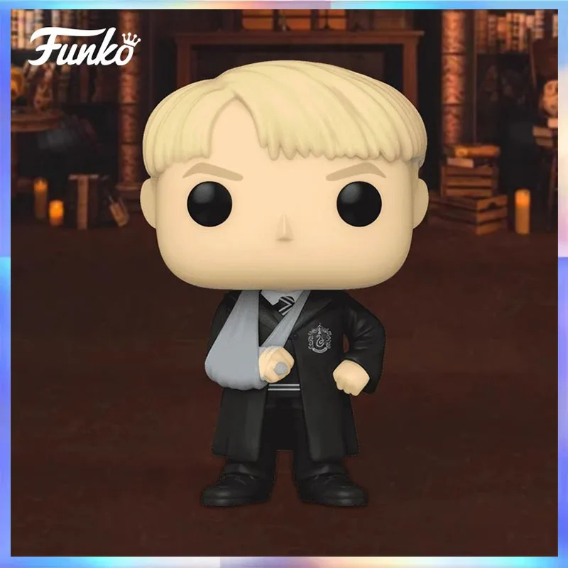 

Original Funko Harry Potter Anime Vinyl Figure POP Serie Draco Malfoy Figure Room Ornament Collectible Children Birthday Gifts