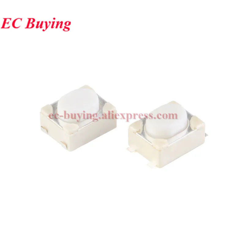 100Pcs/5Pcs 3*4*2mm Tact Switch Button Switch 2Pin Touch Switch SMD Micro Switch 3x4x2mm for MP3 MP4 Phone Key Switch 3*4*2.5mm