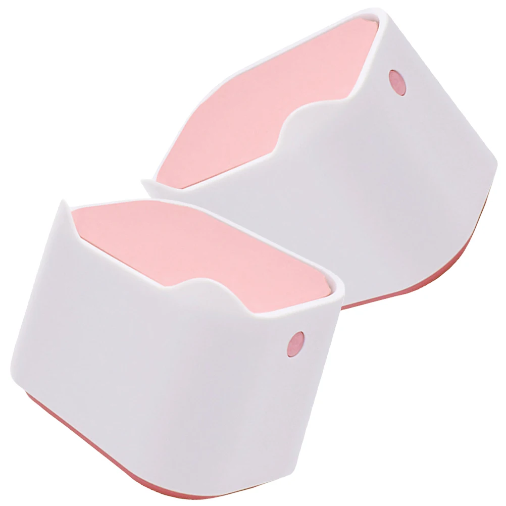 

2Pcs Press Type Trash Can Desktop Waste Bin Small Garbage Container for Office Home Bedroom Bathroom Kitchen Desk Tabletop Use