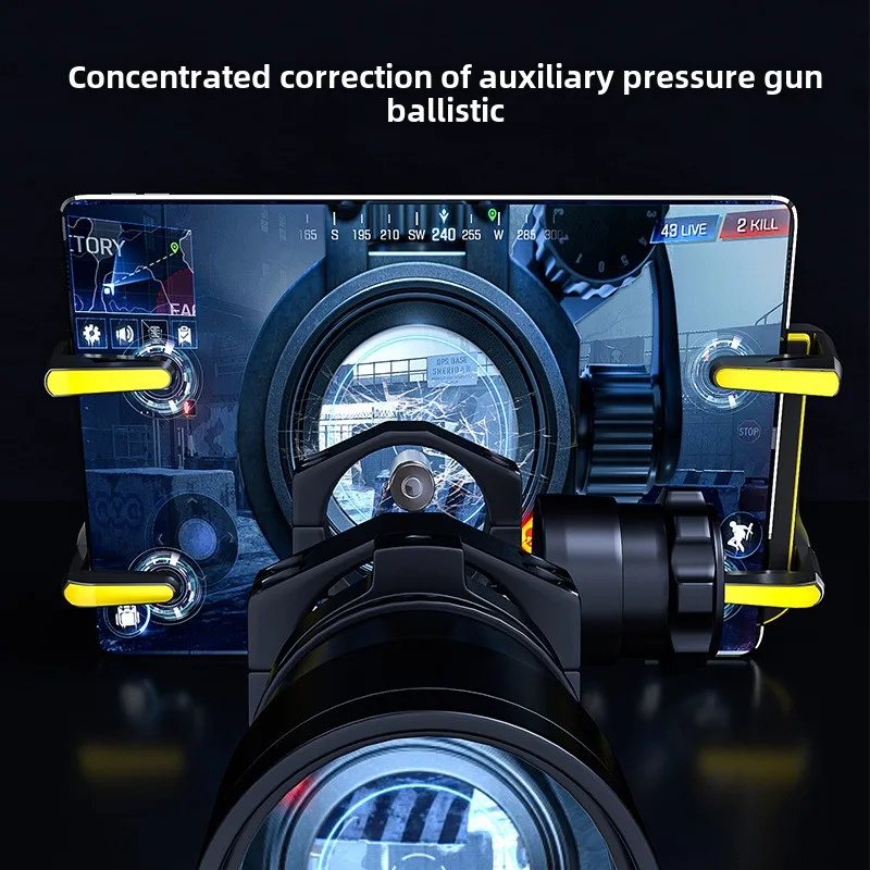 Tablet evil clutches Mobile game artifact   Multi-function Frequency Conversion  Continuous Auxiliary Button Gamepad
