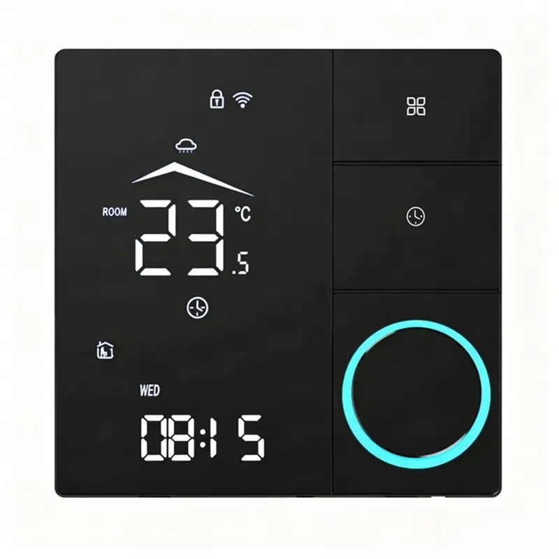 DTA4-Tuya Wifi Smart Thermostat For Home Heating Voice Control Programmable For Water Heating/Gas Boiler System