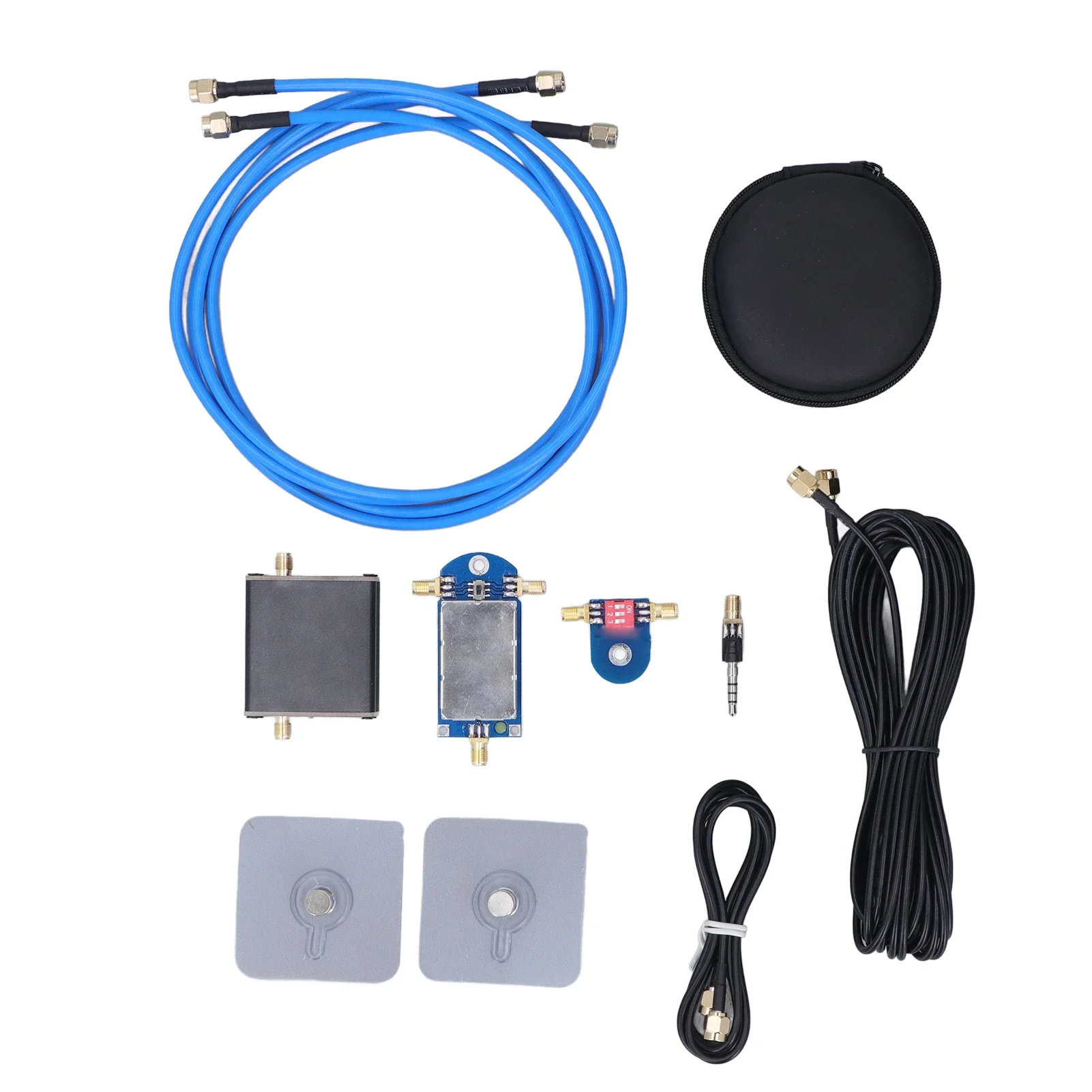 Active Loop Antenna Kit 9‑12V Active Loop Antenna Small Loop 50K‑500MHz 17dB Full Band Active Loop Wideband Receive Antenna