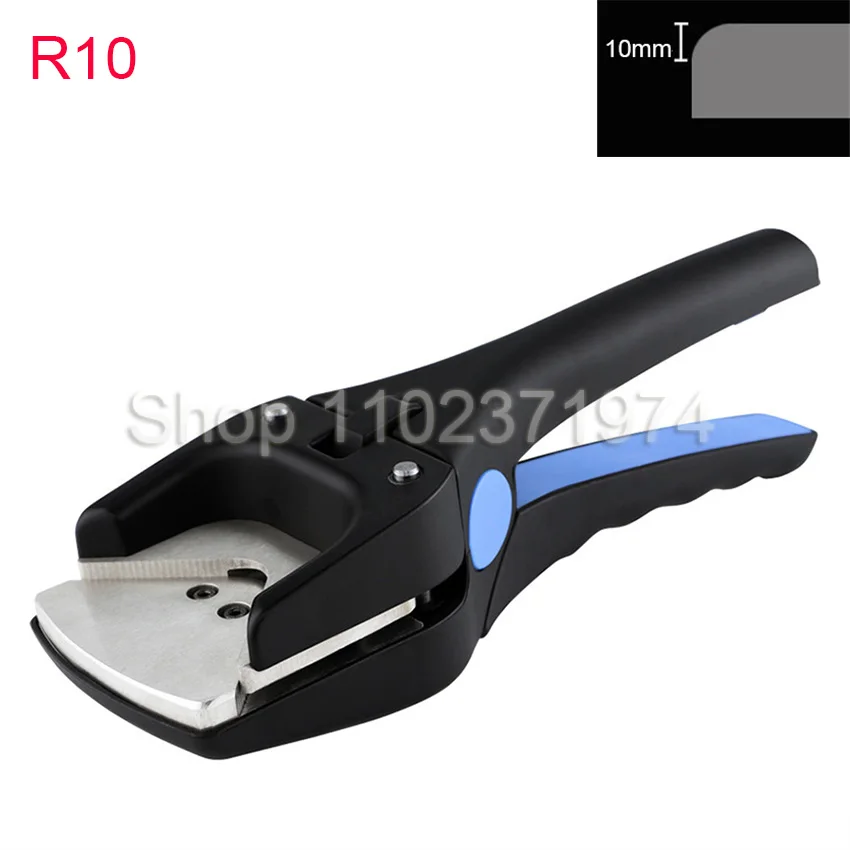 Imagem -06 - Handheld Pvc Card Photo Corner Rounder Puncher Cortador Redondo Máquina de Chanfro r3 r5 R10 Raio mm mm 10 mm