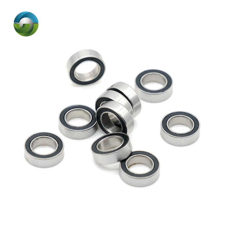 MR106RS Bearing 10PCS 6x10x3 mm ABEC-7 Hobby Electric RC Car Truck MR116 RS 2RS Ball Bearings MR106-2RS Black Sealed