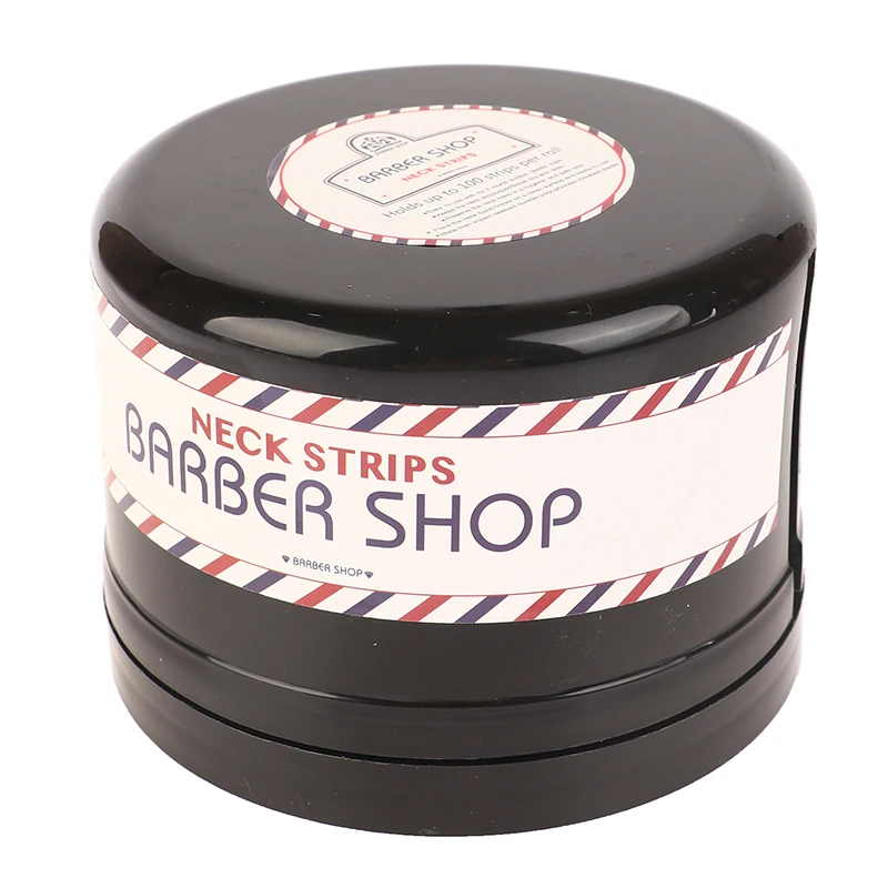 Barber Neck Papier Rollen Halter Einweg Neck Streifen Tissue Kragen Band Dispenser Sucke Lagerung Box Friseur Zubehör Extr