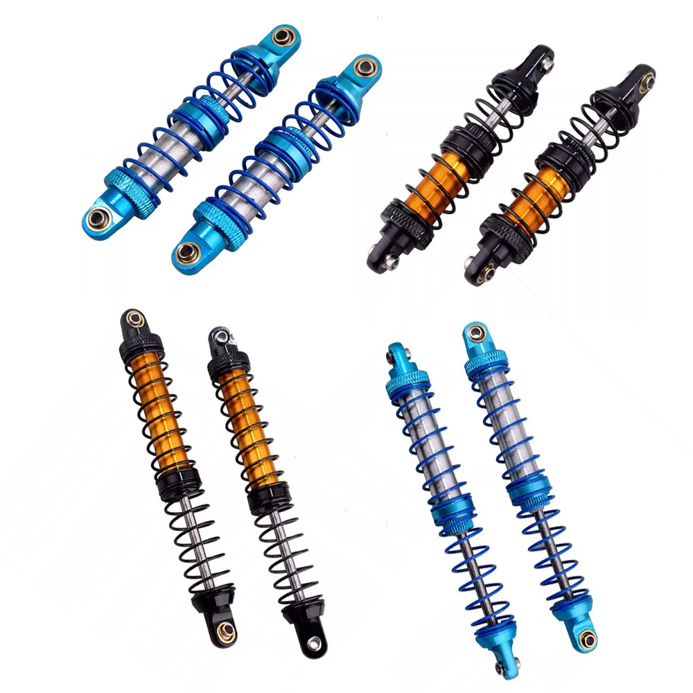 

All-metal Double-stage Spring Hydraulic Shock Absorber for 1/10 RC Crawler Car Traxxas TRX4 Defender AXIAL SCX10 Jeep Parts