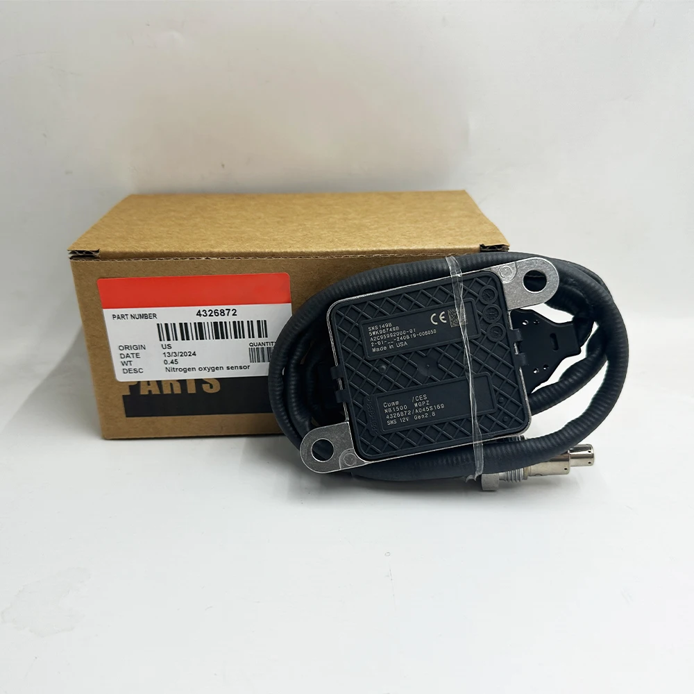 For Cummins Box 4326872 5WK96749 2872942NX 5WK96749B N-GK Probe Nitrogen Oxide Nox Sensor for 2013-18 Cummins ISX 15.0 ISX 11.9