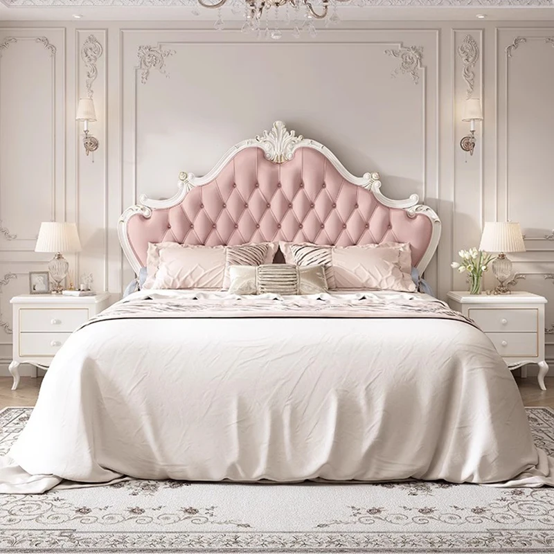 Bedroom Children Bed Comforter Set Luxury Double Modern Upholstered Bed Frame Wood Design Camas De Dormitorio Bedroom Furniture