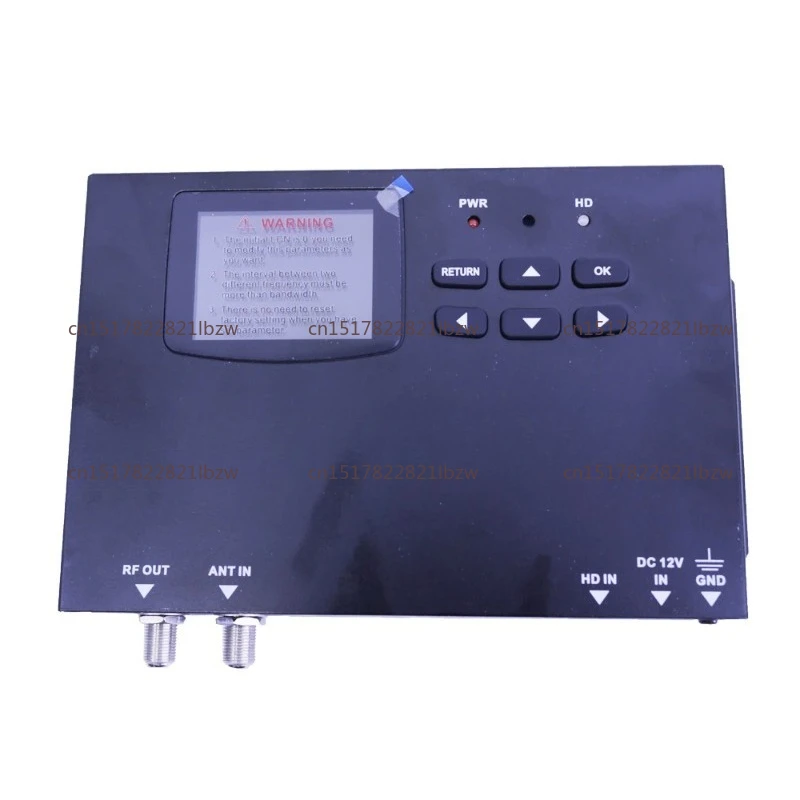 Modulador ST7201 de ST-7201 ATSC-T/ATSC-C HD con pantalla LCD de 2.4 pulgadas y núcleos, modulador de televisión