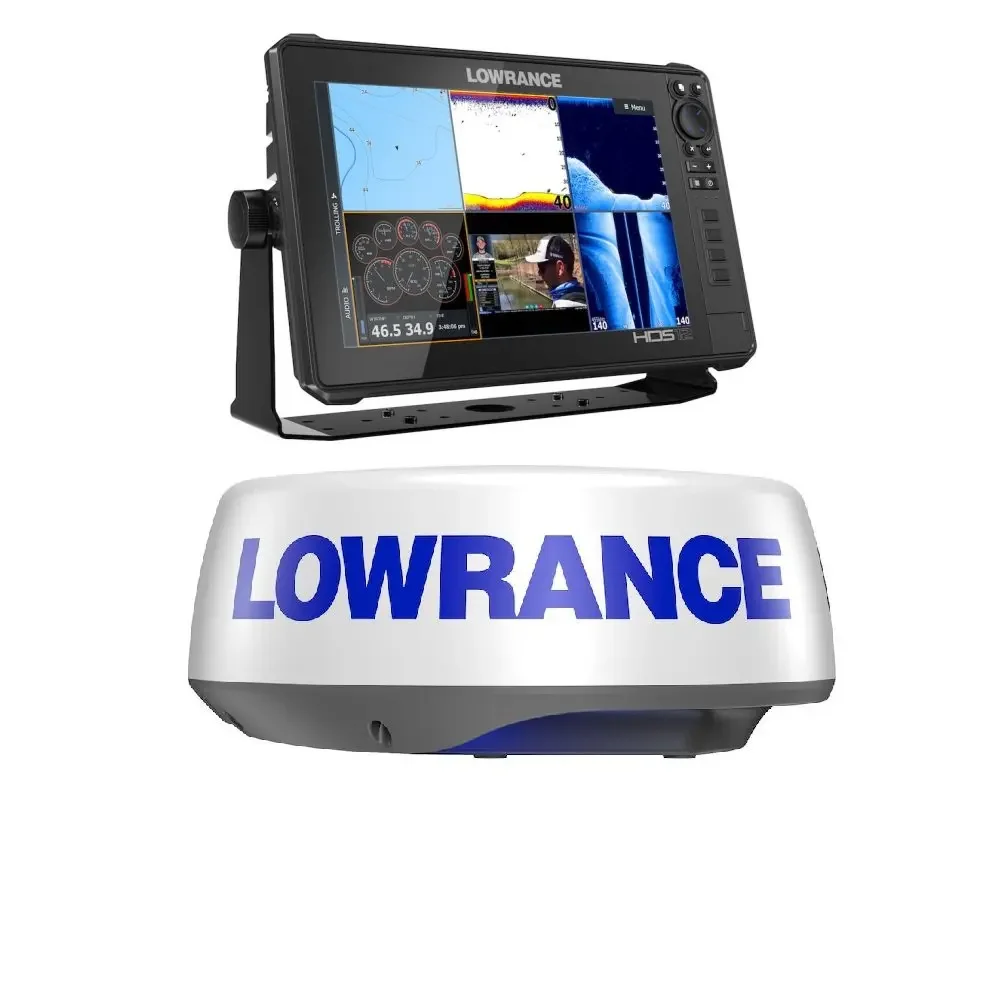 

БЫСТРАЯ ДОСТАВКА Эхолот Lowrance HDS-12 Live с активной визуализацией Датчик 3-в-1 для крепления на транце C-MAP Pro Chart