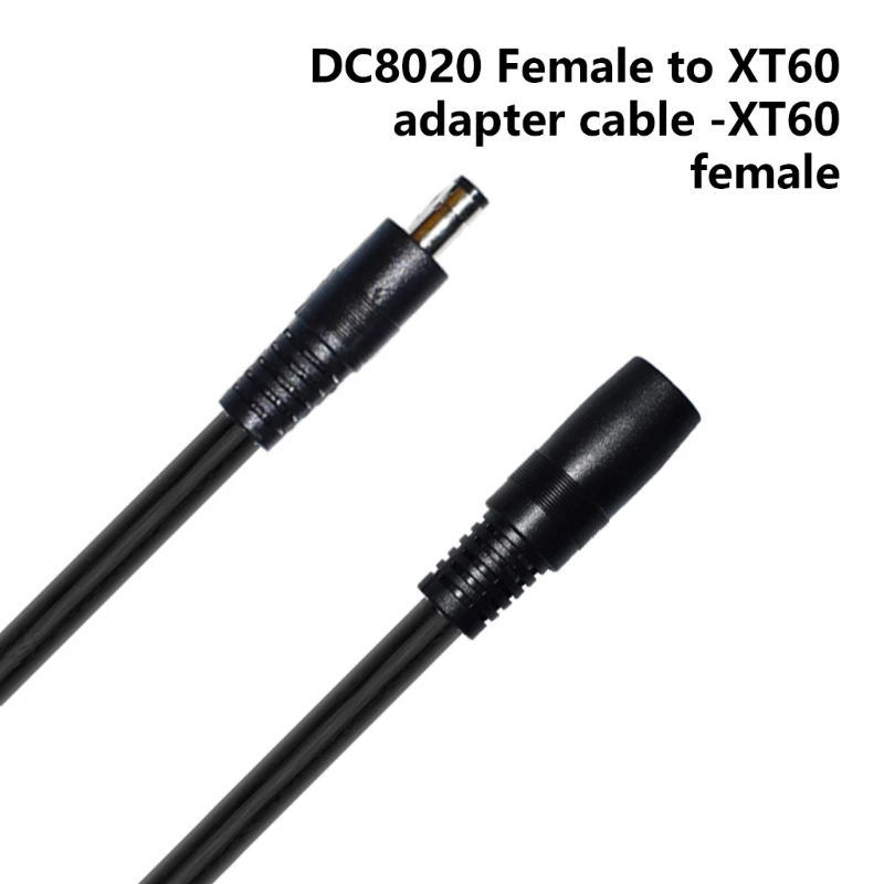 M17B DC5521 Nam đến DC8020 Nữ Cáp Cấp Nguồn cho Nguồn Điện Xe Điện Tử Đầu Nối Nguồn Cáp Sạc