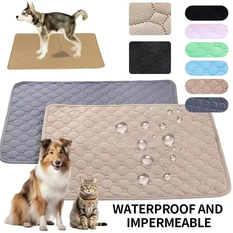 Tappetini Assorbenti Lavabili e Riutilizzabili per Cani, Antiscivolo, per Addestramento Cuccioli, Tappetino per Urina, Coprisedile Auto, Accessori per Animali Domestici